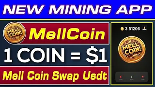 MellCoin New Mining Platform 2024 | 1 Mell Coin = $1 | Mell Coin Swapping Usdt Soon | Rizwan Blouch