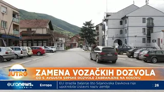 Od avgusta zabrana srpskih vozačkih dozvola na Kosovu