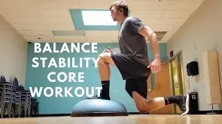 How to Improve Balance, Stability, and Core Strength for Footballers/Soccer Players