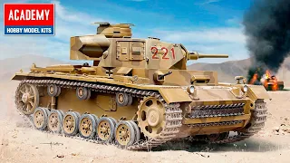 PANZER III Ausf.J Full video build 1(1/35 ACADEMY)