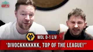 WOLVES 0-1 LIVERPOOL | INSTANT MATCH REACTION | 'DIVOCKKKKKKK, TOP OF THE LEAGUE!' Feat Doyle