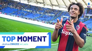 Zirkzee scores his ninth league goal | Top Moment | Lazio-Bologna | Serie A 2023/24