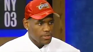 Cavs Select LeBron James with the 1st Pick in the 2003 NBA Draft | June 26, 2003