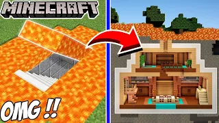 SHINCHAN MADE A SECRET UNDERGROUNG HOUSE IN MINECRAFT