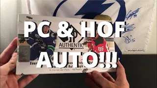 2019/20 Upper Deck SP Authentic Hockey Hobby Box - MAJOR PC HEAT!!!