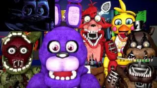 SFM FNAF Animatronics Reaction to FNAF Sister Location Trailer