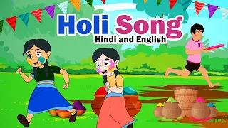 Holi Festival Celebration Song in Hindi and English | Holi Celebration Song | Happy Holi song