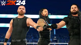 WWE 2K24 - The Shield vs The Evolution | Elimination Chamber