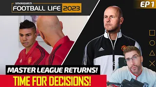 [TTB] MASTER LEAGUE RETURNS EP1 - UPDATED FACES, DECISIONS TO BE MADE AND MORE! [FOOTBALL LIFE 23]