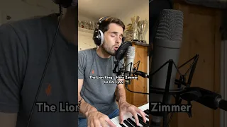 The Lion King (Le Roi Lion) - Hans Zimmer (Alexis Carlier Cover) Reflections of Mufasa #singing