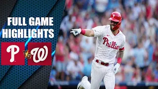 Washington Nationals vs Philadelphia Phillies FULLGAME HIGHTLIGHT| MLB May 18 2023 | MLB Season 2024