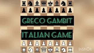 GRECO GAMBIT || ITALIAN GAME || AGGRESSIVE OPENING || Trick Your Opponent