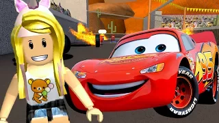 ROBLOX Cars 3 Obby Save Lightning McQueen