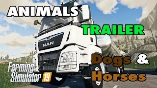 TENDING TO ANIMALS GAMEPLAY TRAILER! | Farming Simulator 19 |