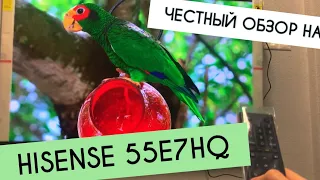 Честный обзор на телевизор Hisense 55E7HQ QLED