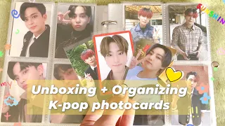 ✰ Организация и распаковка фотокарт | unboxing+organizing k-pop photocards bts; skz; ateez; twice ✰