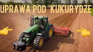 👍🌽 Sianie i uprawa pod kukurydze na jednym polu i 3 John dere 😮🌽