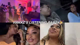 #LeeVlogs: @HakkzMusic  Listening party🥳 (One Acen, Music Games & more❤️‍🔥)