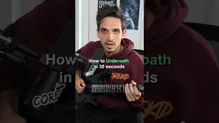 How to Underoath in 30 seconds #shorts