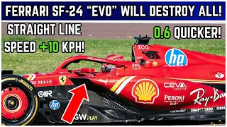 Ferrari's SF-24 "EVO" UPGRADE Will DESTROY The Competition In Imola! | F1 2024