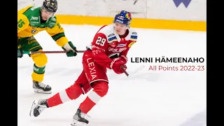Every Lenni Hämeenaho Point of 2022-23 (SM-Liiga Regular Season + Playoffs)