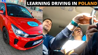 LEARNING HOW TO DRIVE A CAR IN POLAND EUROPE| BEST DRIVING SCHOOL IN WROCLAW POLAND| DRIVING LICENSE