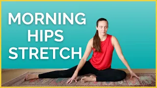 15 min Morning Yin Yoga for HIPS - Deep Flexibility Stretch (no props)