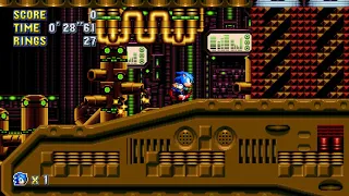 Sonic Mania Plus (PC) - Metallic Madness 2 Encore Speedrun in 1'00"30 [Sonic]