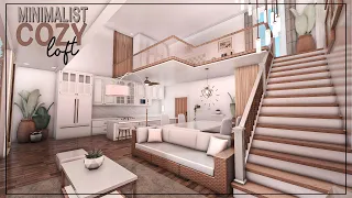 BLOXBURG: Minimalist Cozy Loft | house build 🪴