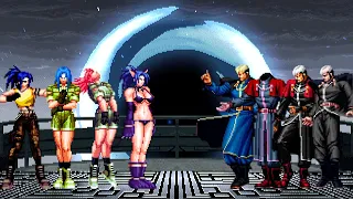 KOF Memorial - Leona Heidern Team vs Goenitz Team