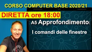A5 I comandi delle finestre | Corso di Computer base 2020/2021  Daniele Castelletti | AssMaggiolina
