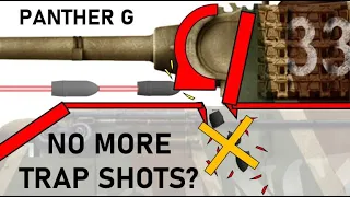 HOW TO [MOSTLY] PREVENT TRAP SHOTS | Panther G Mantlet vs Sherman M72 | Armour Piercing Simulation