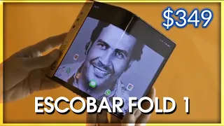 Escobar Fold 1- The Cheapest Folding phone (Don't Buy)!!!