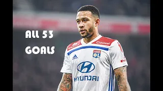 Memphis Depay - All 53 Goals With Lyon