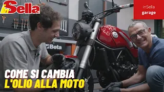 InSella Garage. Tutorial: come si cambia l'olio alla moto?