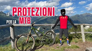 Le protezioni per andare in mountain bike