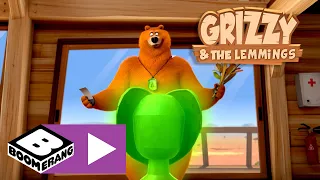 Grizzy és a lemmingek | A varázsszobor | Cartoonito