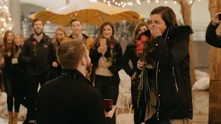 Tom & Morgan's Surprise Proposal at Crown Center in Kansas City