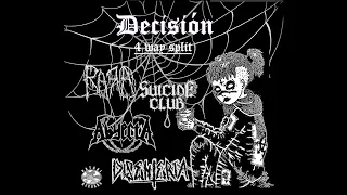 Rara, Suicide Club, Abyecta & Disentería: Decisión - 4 Way Split (2022)