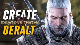 Dragon's Dogma 2 How to Create Geralt Of Rivia