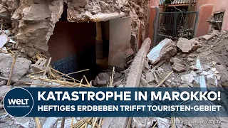 MAROKKO: Heftiges Erdbeben trifft Tourismus-Gebiet mit voller Wucht! Viele Orte abgeschnitten