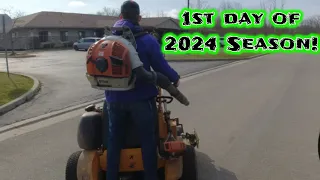 Lawn Mowing Season begins 2024