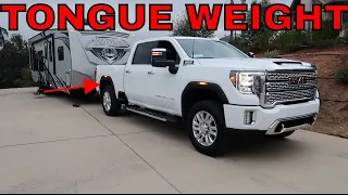 HOW MUCH TONGUE WEIGHT DOES THIS TRAILER HAVE?