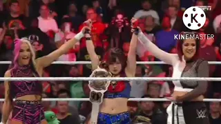 Iyo Sky VS Alexa Bliss - WWE RAW October 3, 2022