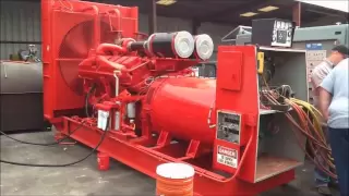 Cummins KTA38-G4 900kW 440V Diesel Generator Set Load Test