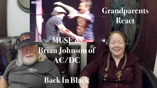 MUSE & Brian Johnson of AC/DC - Back In Black - COOL! Grandparents from Tennessee (USA) react