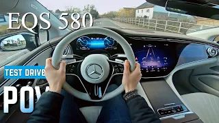 Mercedes EQS 580 POV Test Drive