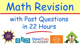 Mathematics Revision for WAEC WASSCE, GCE, NECO, IGCSE