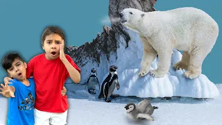 Wild Animals for Kids | Exploring Animal Around the World | Fun & Educational Video by Atrin & Soren