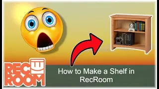 RecRoom Tutorial (How to make a Shelf) #tutorial #recroom #recroomtutorial #makerpen